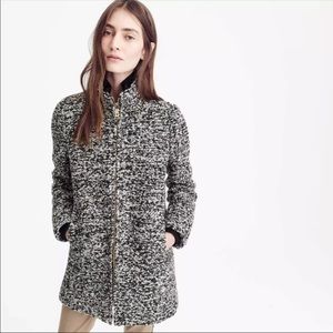 NWOT J.Crew Speckled Lodge Boucle Jacket,size 00
